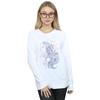 Disney Womens/Ladies Ariel Flounder Sketch Sweatshirt