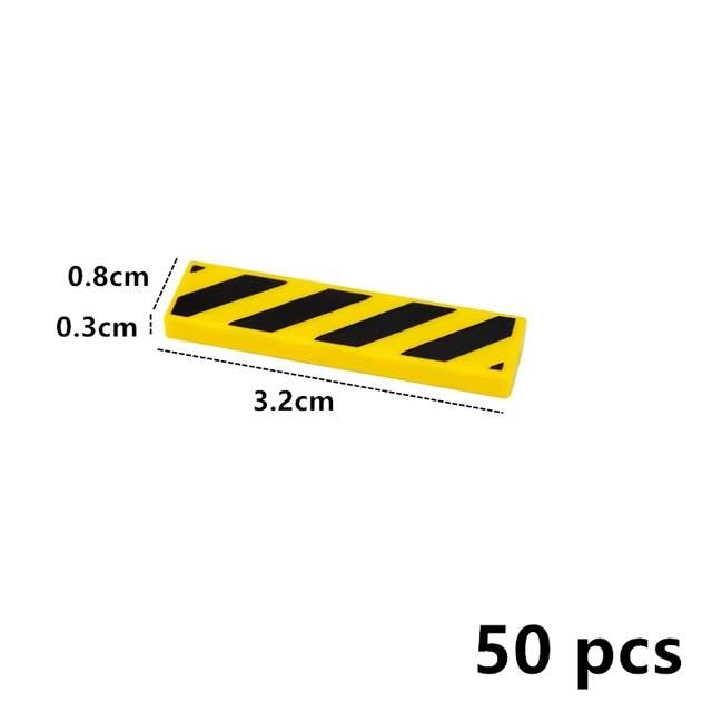 5pcs Staircase MOC Bricks 7x4x6 House Stairs Straight Open 30134 Steps Ladder Modular My City Building Block DIY Bricks Toys