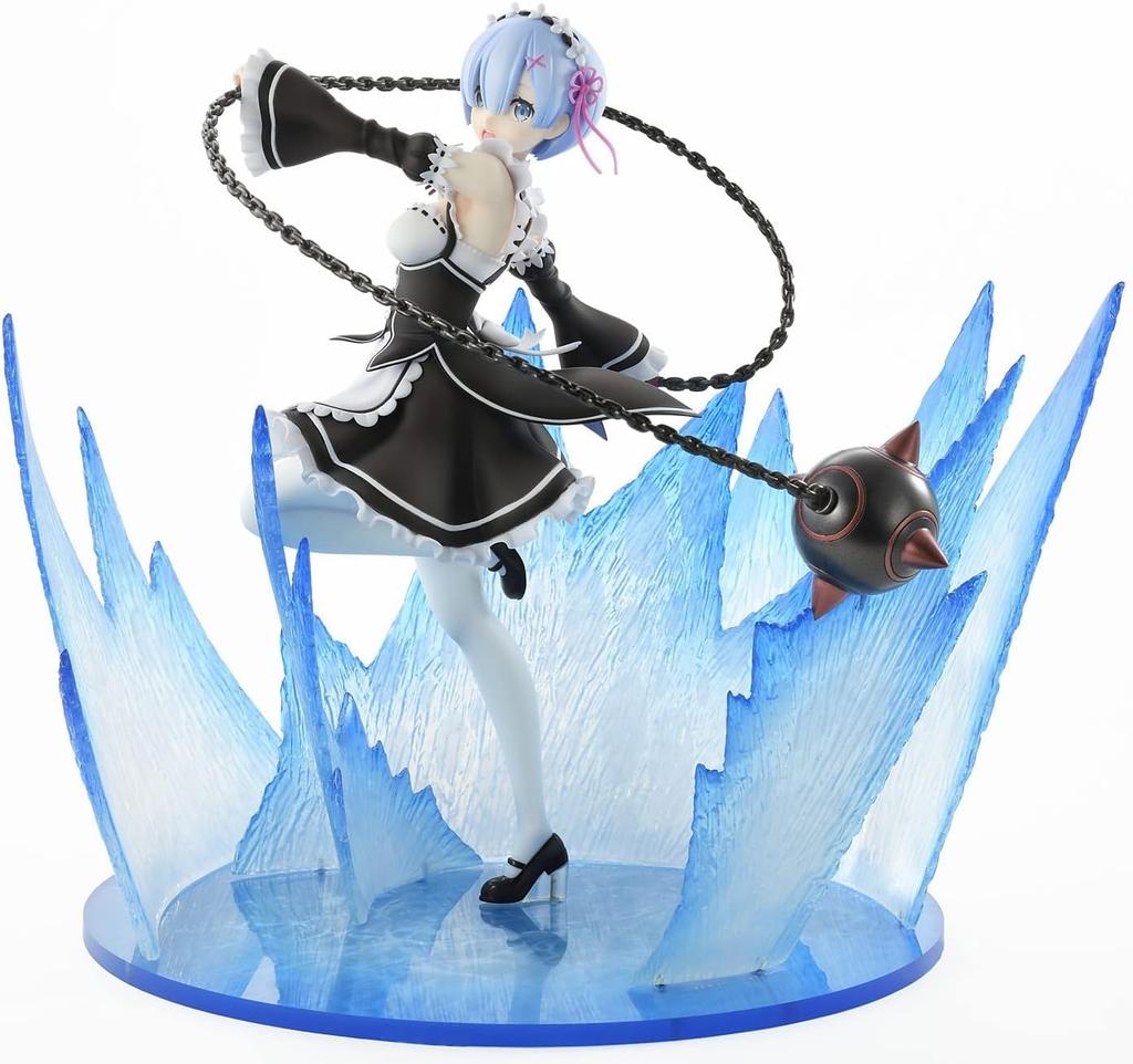 BellFine Re:Re:Zero. Жизнь с нуля в другом мире Рем Фигурка ПВХ 1/7 Окрашенная BF093