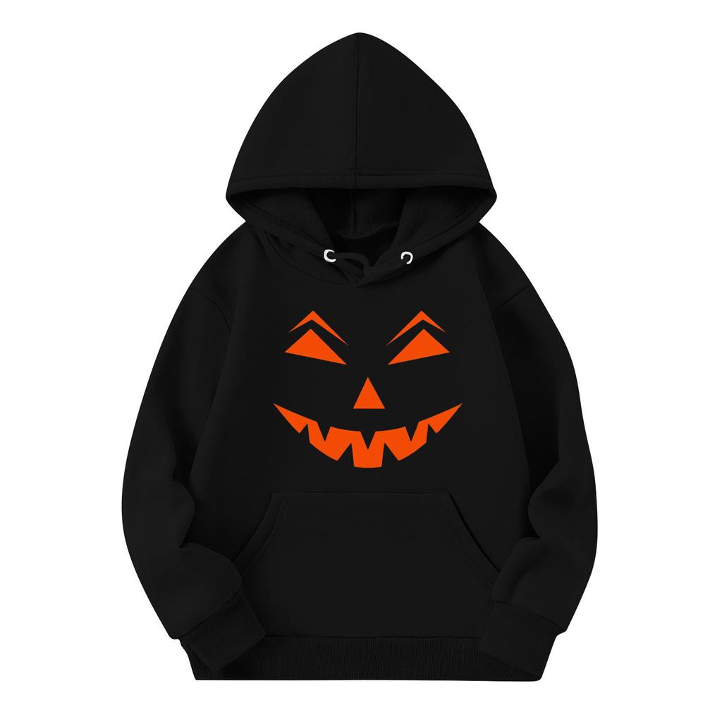 Sweatshirts For Teen Girls Hoodies Long Sleeve Drawstring Pullover Cute Oversized Hoodie Halloween Day