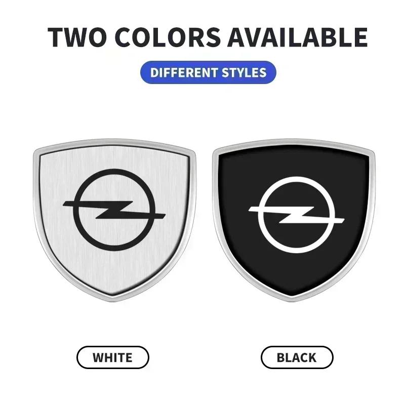 NPT1 Car Metal 3D Sticker Auto Logo Shield Styling Decoration Stickers For Opel Astra J Insignia Astra G Corsa Zafira B Mokka Vivaro
