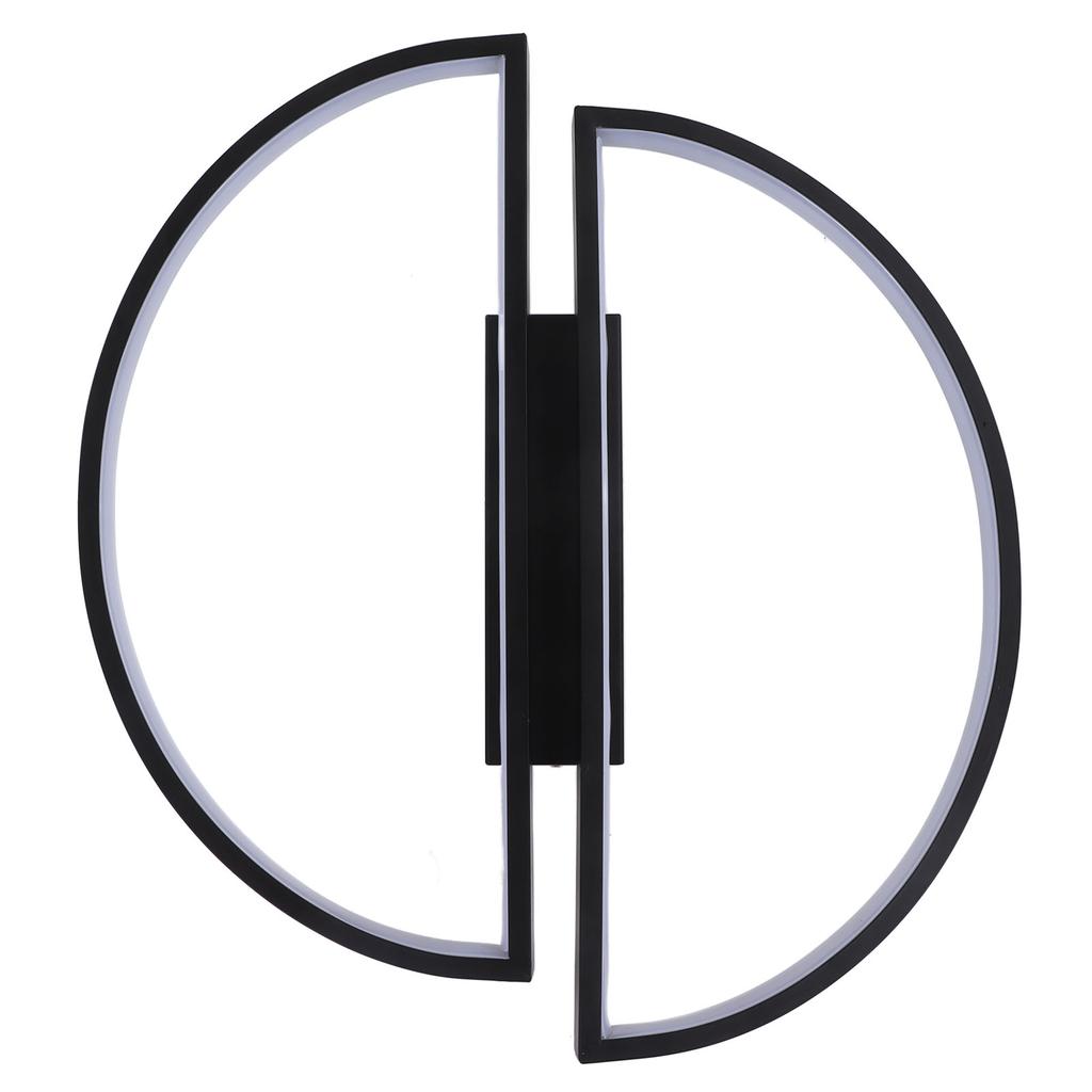 Semicircle Ceiling Light Semicircle Design Simple Style Warm Light Durable Metal LED Ceiling Light