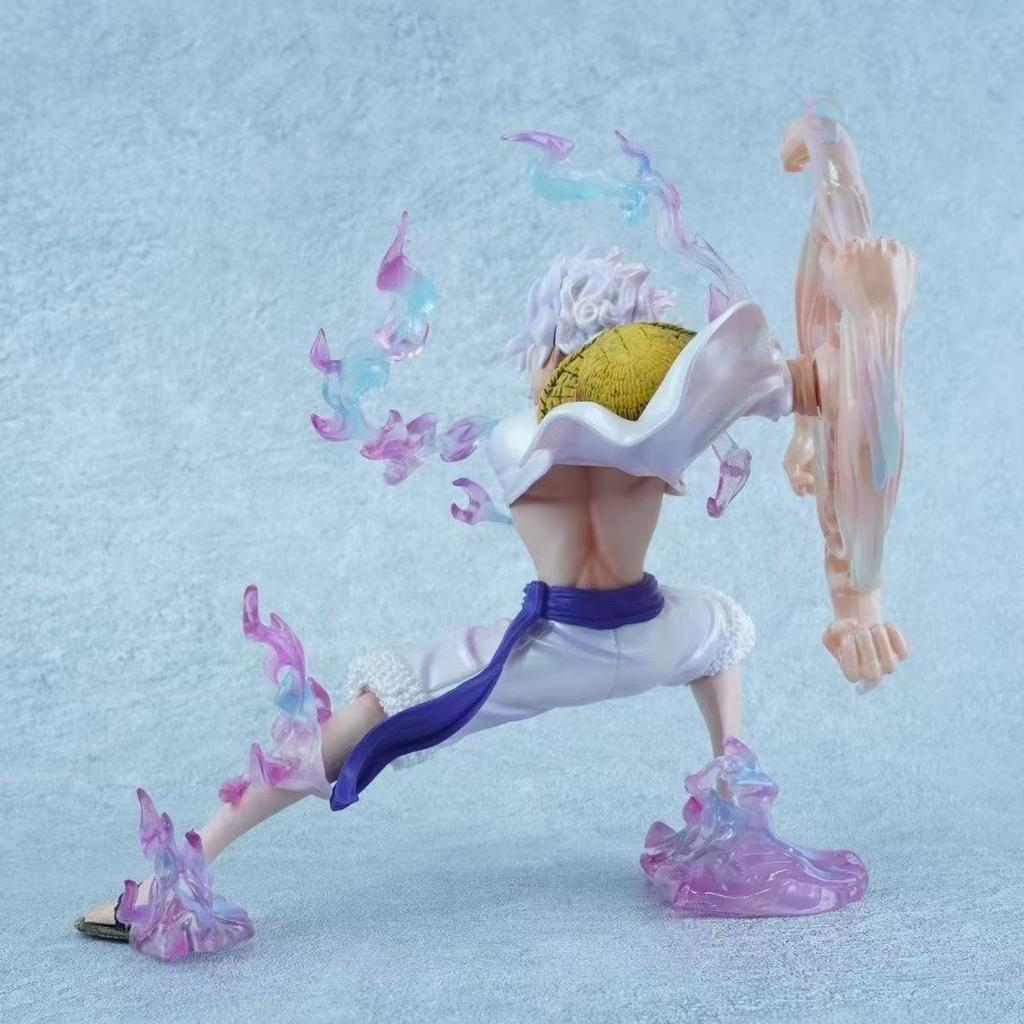 One Piece Люффи размашистый удар - Люффи Ника модель-фигурка One Piece, модная коллекционная статуэтка