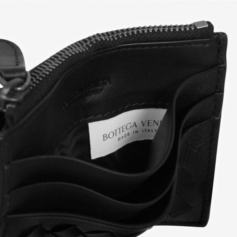 Bottega Veneta Плетеный картхолдер на молнии 367004 V3un1 1275