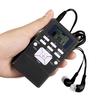 Mini Portable DSP Stereo FM Radio Digital Clock Receiver for Meeting Simultaneous Interpretation