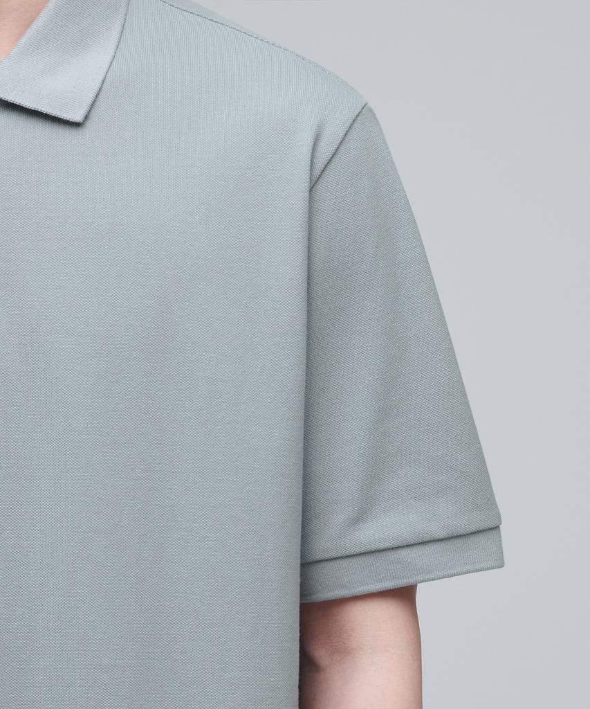 MUSINSA STANDARD Basic Pique Polo Shirt [Light Grey]