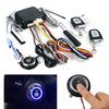 Universal Auto Start Stop Keyless Entry System Engine Start Alarm System Push One-button Start System Remote Car Accessories