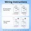 Умный переключатель SONOFF WiFi Mini-D с поддержкой Matter, Автоматизация дома, Выход с сухим контактом, Поддерживает вход AC или DC, Совместим с Alexa и Google Home, для Гаража