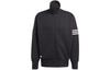 adidas Куртка Originals с вышивкой Trefoil, однотонная, с полосками, на воротнике-стойкеHR8695