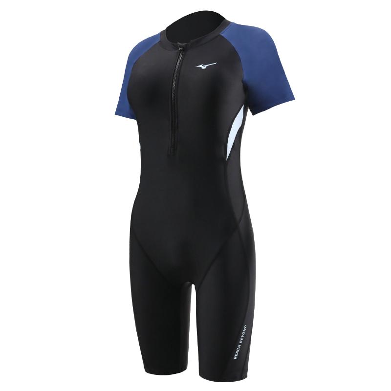 Mizuno Женский слитный купальник с квадратным вырезом для похудения N2CA2205-15
