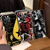 Певец Конан Грей Для iPhone 11 12 13 14 15 16 17 Pro Max Plus Air Прозрачный Clear Ударопрочный Чехол