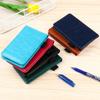 Leather A7 Business Work Notepad Mini Pocket Notebook Note Book Refills Memos