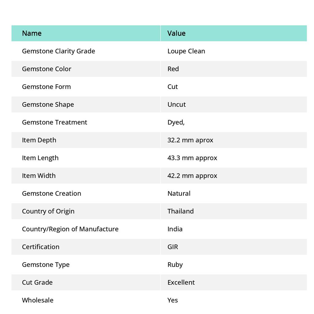 Natural Loose Gemstone 639.2 Ct Uncut Raw Rough Red Ruby Craft Making CERTIFIED AR-1958