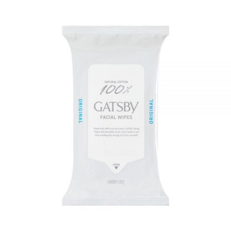 Gatsby Facial Paper Cool Type Cleansing Tissues 15 Sheets, 5 Packs, 15 wipes, 5 pcs