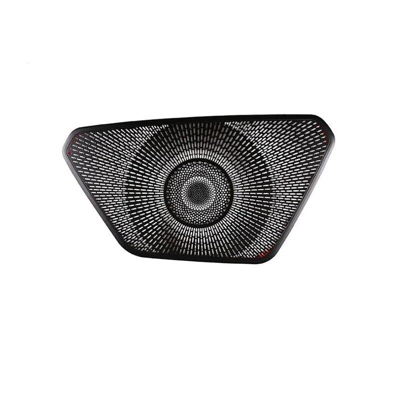 Aluminum Alloy Car Center Console Dashboard Loudspeaker Cover Decorative Frame Auto Accessories For BMW 3 Series G20 G28 -22