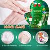 10 Pairs Christmas Gift Set: Moisturizing & Exfoliating Foot & Hand Mask for Dry Skin for Smooth, Soft Hands and Feet