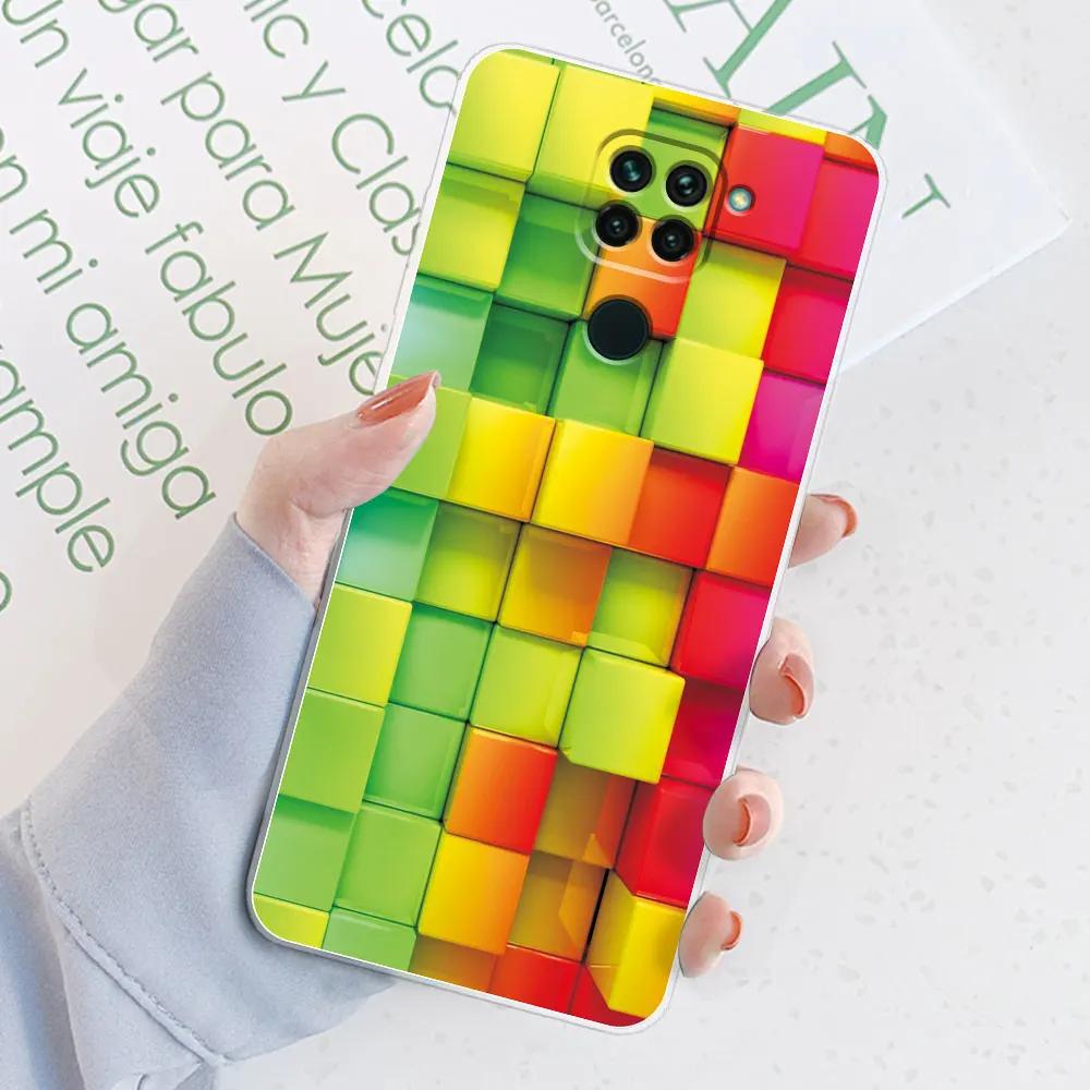 For Xiaomi Redmi Note 9 Case For Redmi Note 9 Cute Marble Transparent Cases For Redmi Note 9 Silicone Clear Phone Bumper Bags