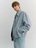 Dunst For Men Alter-Suede Collared Blouson_Unisex_Udju6A107_Soft Blue