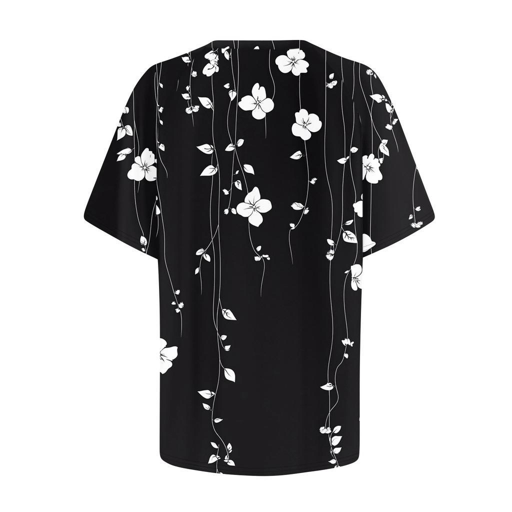 Женские футболки с коротким рукавом, милые туники с круглым вырезом, топы, базовые футболки, блузки, свободный пуловер