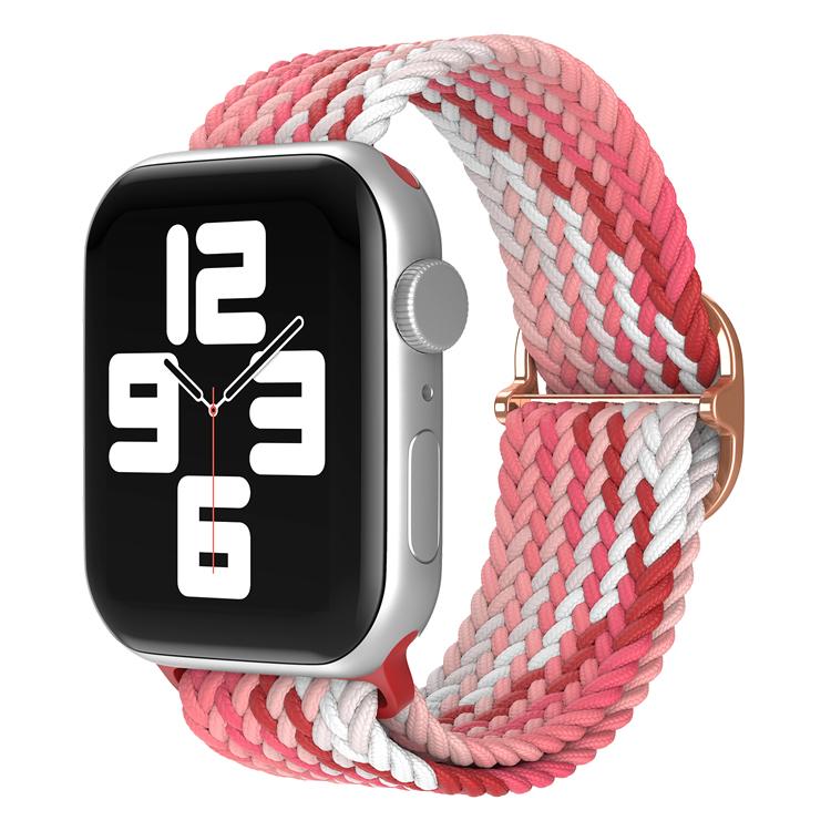 Плетеная петля Solo для Apple Watch Band 44 мм, 40 мм, 45 мм, 41 мм, 49 мм, 42 мм, 38 мм, эластичный браслет IWatch Series 7, 3 SE, 6, 8, ультра-ремешок для ремешка для наручных часов
