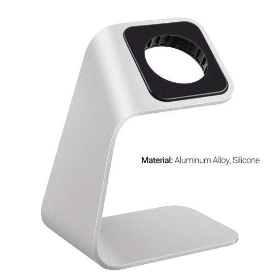 Charger Dock Stable Aluminum Alloy Universal Exquisite Workmanship Desktop Watch Stand
