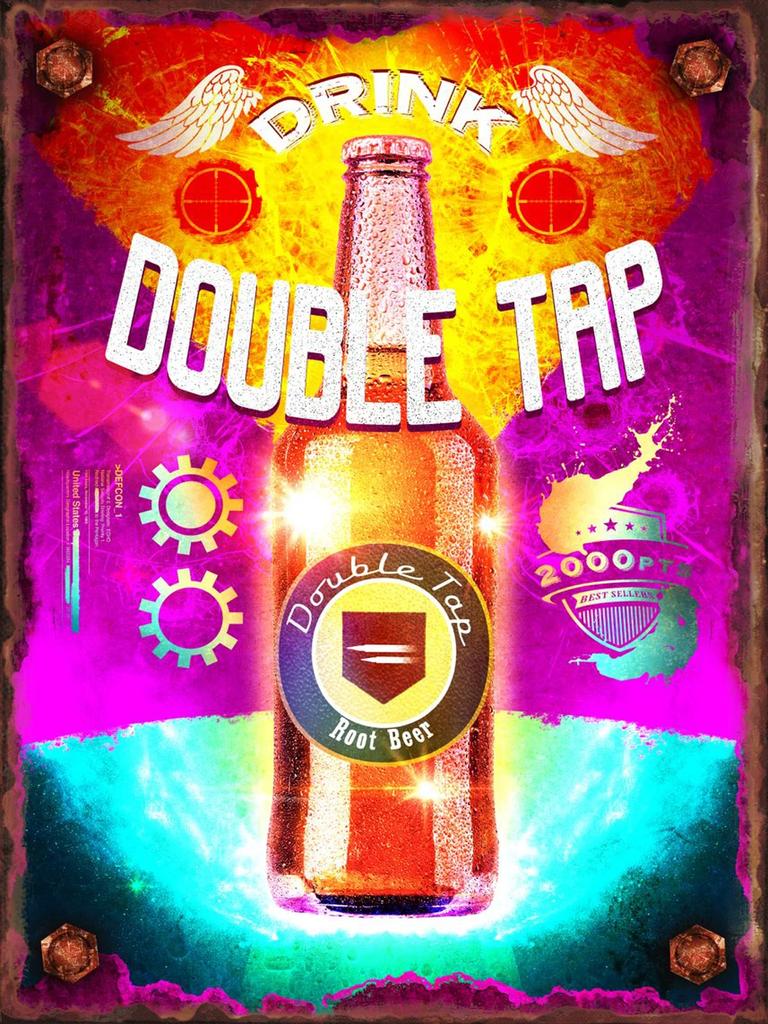 Perk-a-Cola Drink Series Metal Tin Sign Bar Club HD Poster Retro Wall Decor Mural for Kitchen Pub Vintage Iron Plate Home Plaque