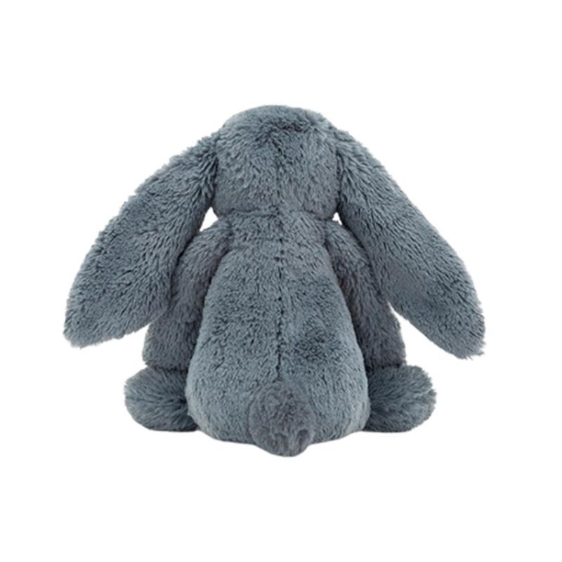 JELLYCAT Кролик Бонни Компаньон и Успокаивающая Цветочная Серо-Синяя Кукла Плюшевая Кукла Высота 18 см/31 см