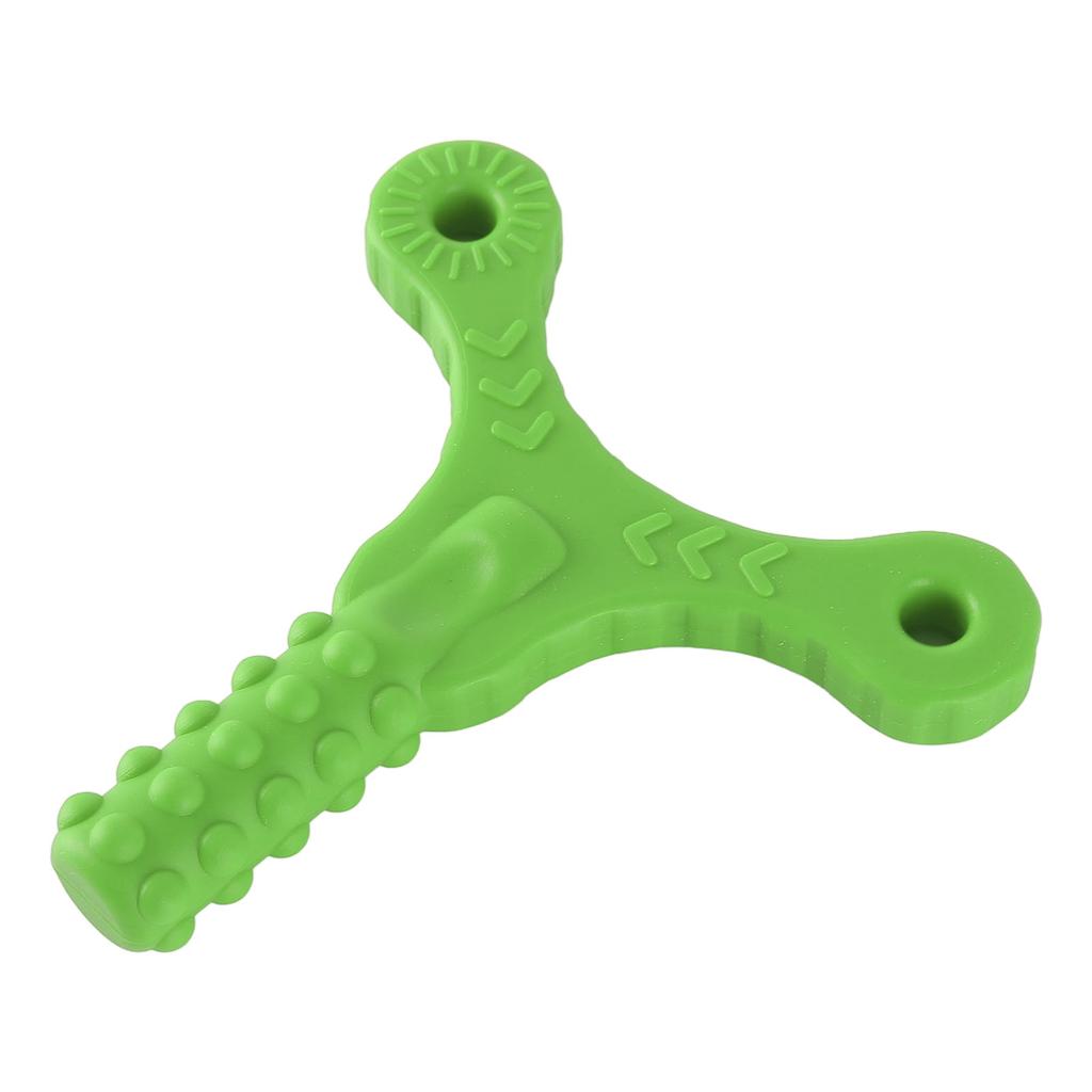 Y Style Teether Toy Speech Rehabilitation Relief Stress Sensory Oral Motor Chew Tool for Autism