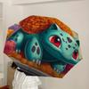 1pc Bulbasaur, Pokémon Automatic Folding Umbrella] Durable Iron Frame & Rod, Portable Folding, Makes a Great Holiday Gift yy251016250