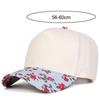 Two Tone Dad Hat Print Brim Trucker Hat Fashion Baseball Cap  Outdoor Sports