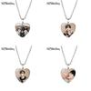 Bts Park Jimin Heart Shaped Pendant Necklace With Timeless Gemstone Charm In Alloy