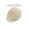 Striped Design Baby Beret Hat Letter Embroidery Peaked Cap Newsboy Cap  for 5 to 24 Months Baby