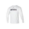 Nike T Shirts Men's White Crew Neck Moderate Straight Fit FQ4919-121