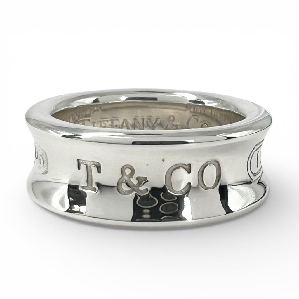 TIFFANY&Co. 1837 Кольцо Серебро Женское б/у