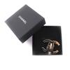 Great CHANEL Brooch COCO Mark bag gold Women B23C Used