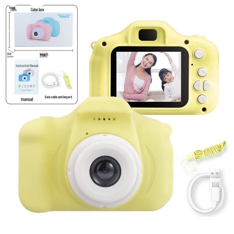 Cross-Border Digital Cartoon Kids Mini SLR Sports Camera Toy