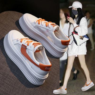 Модная женская обувь, тренд 2024 года по акции, дизайнерская массивная модная удобная и элегантная парусиновая милая повседневная женская обувь на низком ходу, осень