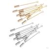 20pcs Stainless Steel Long Needle DIY Scarf Collar Lapel Pin Findings