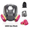 Anti-Fog 6800 Gas Mask Industrial Painting Spraying Respirator Safety Work Filter Dust Proof Full Face Formaldehyde Protection