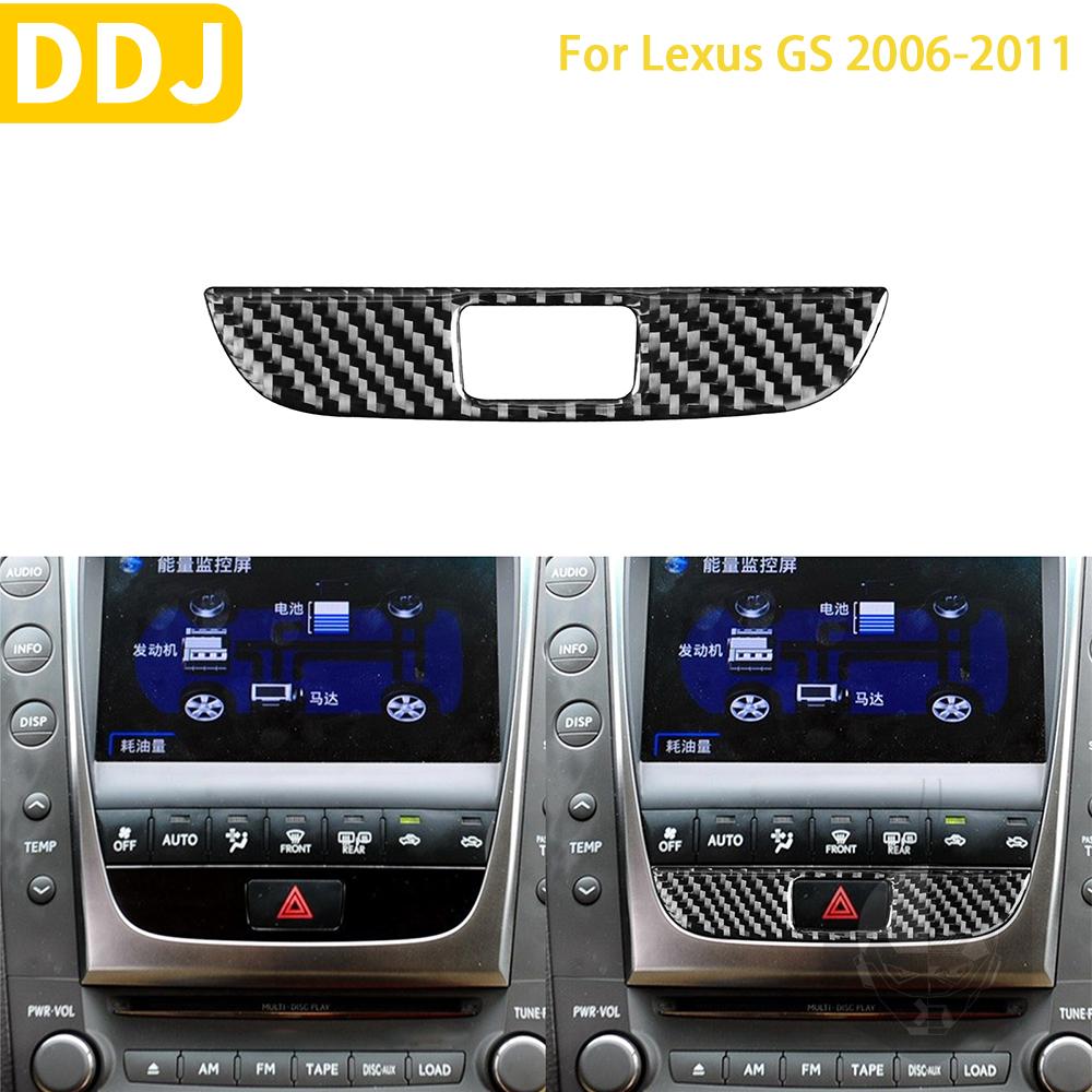 Для Lexus GS 2006 2007 2008 2009 2010 2011 аксессуары автомобильные наклейки из углеродного волокна для салона кондиционера