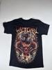 Whitechapel Hold The World Design Black Cotton T Shirt, Size Small Unisex T-Shirt