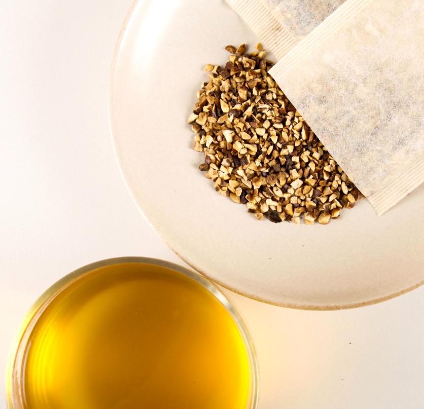 Традиционный корейский чайный сервиз Dongseo из 3 предметов (Чай из купены Соломона, чай из семян кассии, чай из кукурузных рылец)