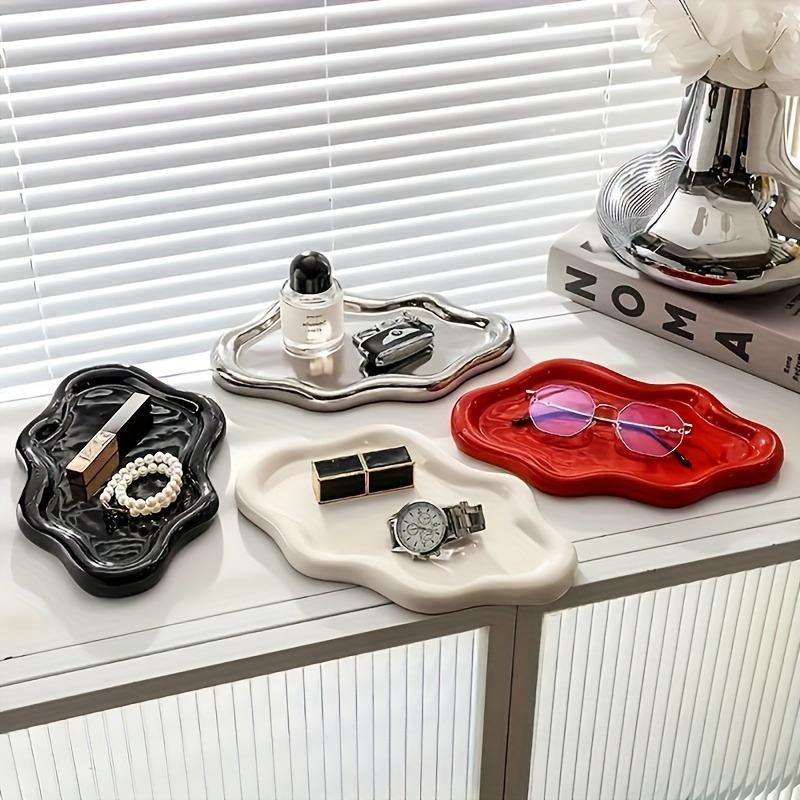 1PC Irregular Creativity Is Suitable for Jewelry Storage, Resin Material, Jewelry Tray