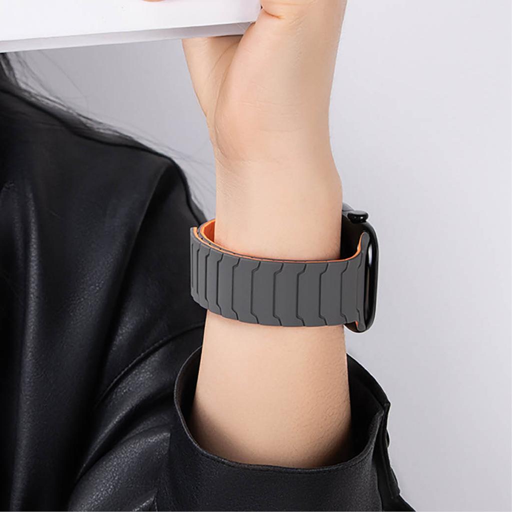 Sport Strap for Apple Watch Band Ultra 4 3 49mm 46mm 45mm 44mm 41mm 40mm 42mm 38mm Magnetic Bracelet iWatch Series 12 11 9 8 SE