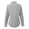 Premier Womens/Ladies Gingham Long-Sleeved Shirt