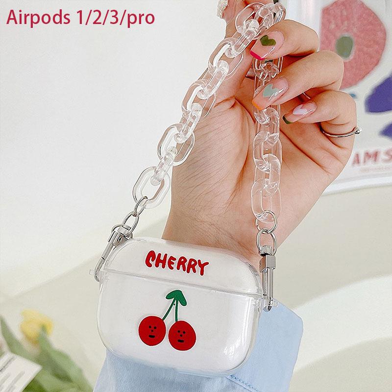 Чехлы для наушников AirPods с вишнями для Bluetooth, совместимые с AirPods 1/1/1/1/pro/pro1, защитные чехлы