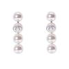 Hello Kitty Quadruple Pearl Earrings for Women [Gift Wrapped]
