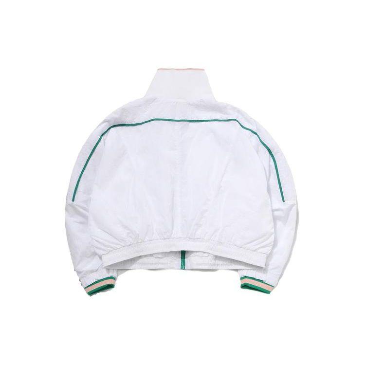 Ветровка Li Ning Color Block со стойкой воротником, повседневная спортивная куртка, женская куртка AFDQ194-1