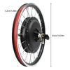 20-дюймовое заднее колесо, комплект для переоборудования электрического велосипеда, мотор-колесо для электровелосипеда 1000 Вт 48 В, LED-дисплей для велосипедистов, любящих вызовы