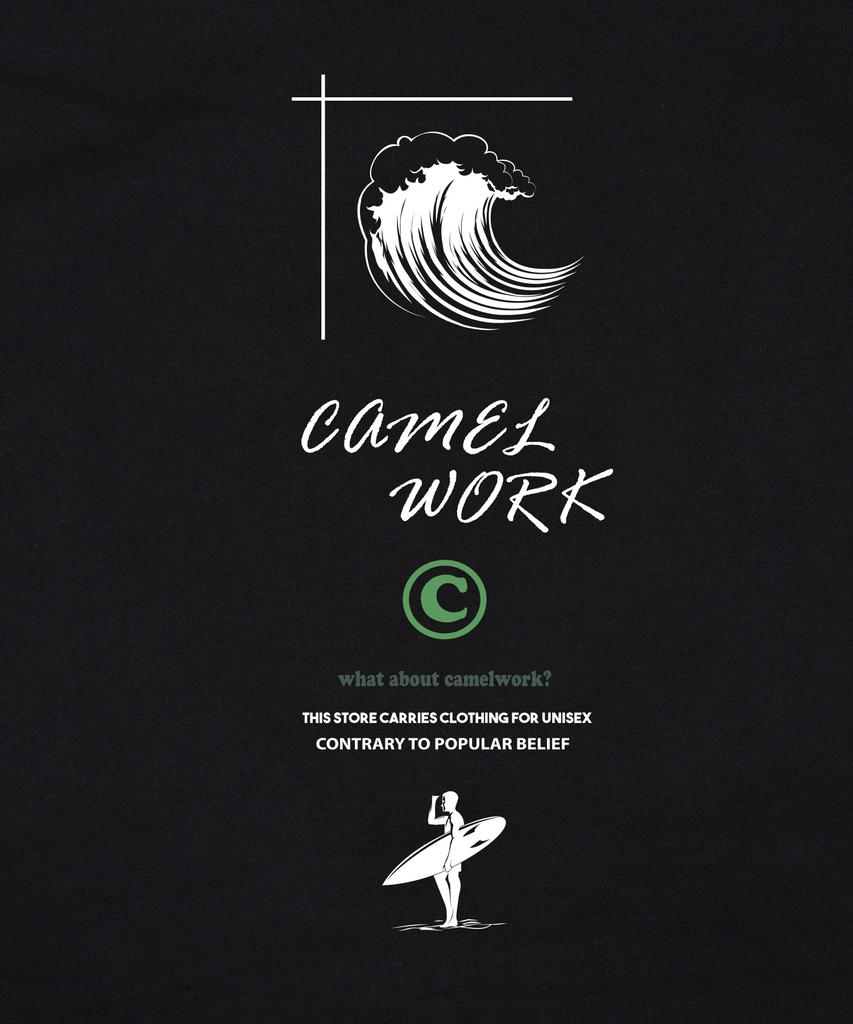 CAMEL WORK Футболка с коротким рукавом для вейкборда (черный)